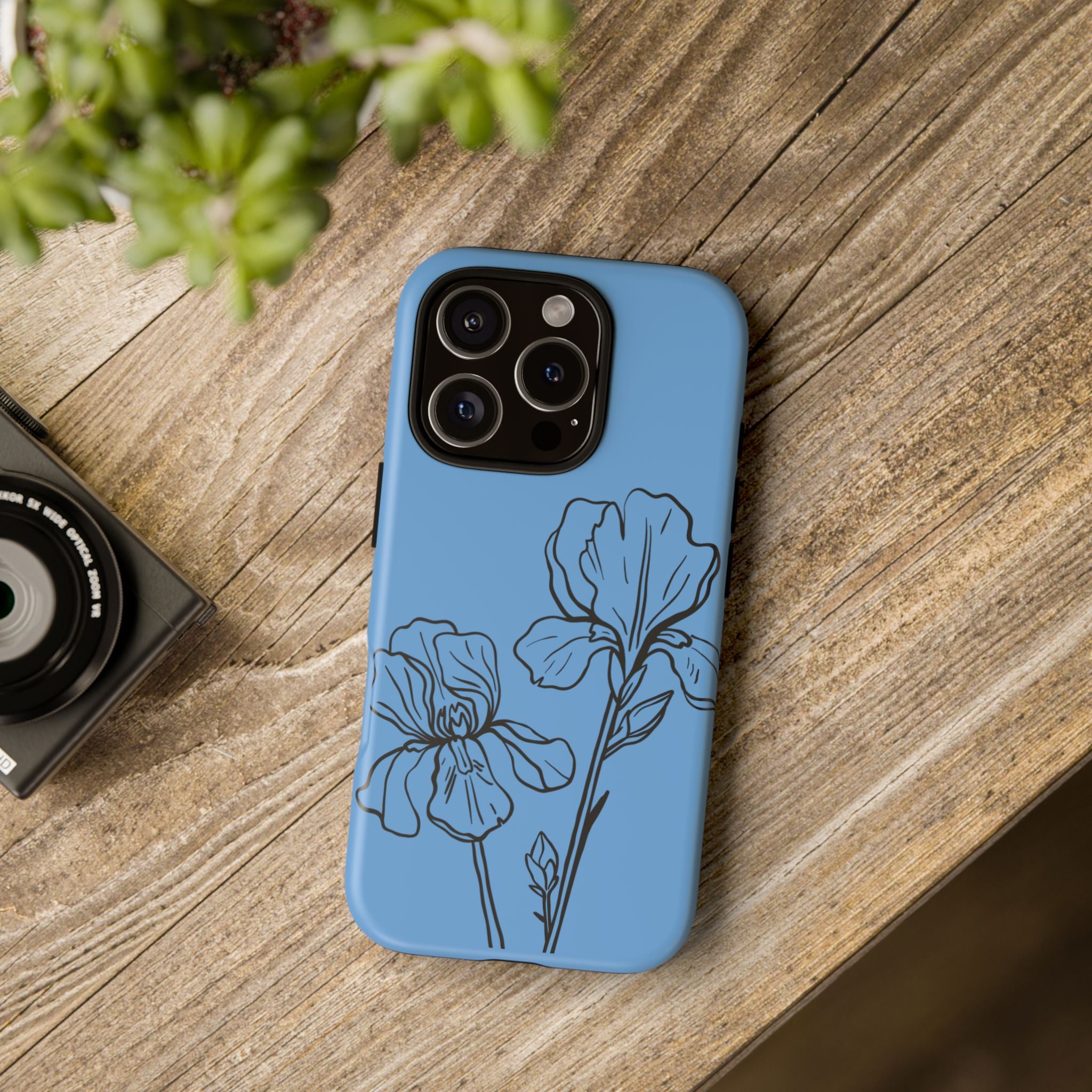 Blue Floral Phone Case