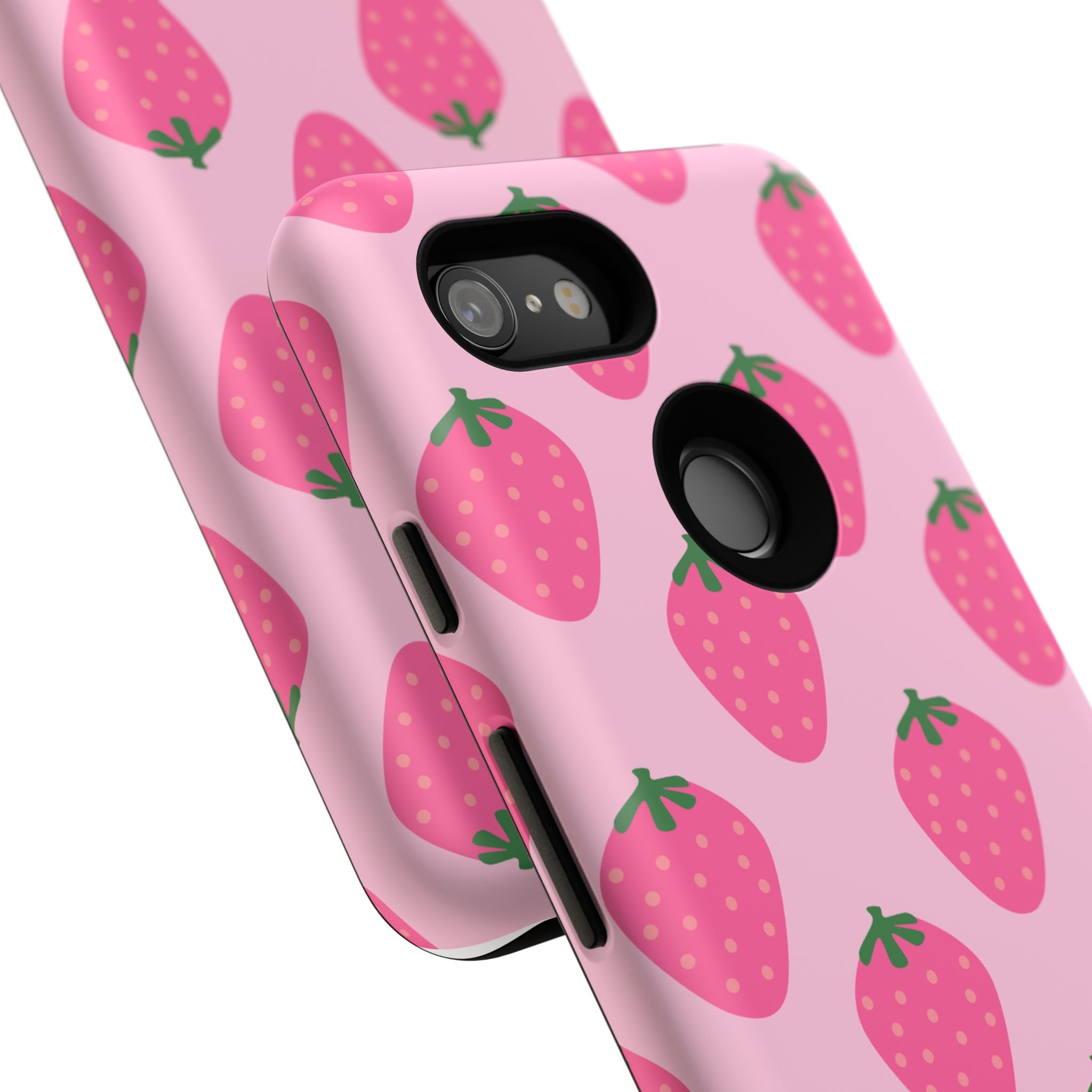 Pink Strawberry Phone Case