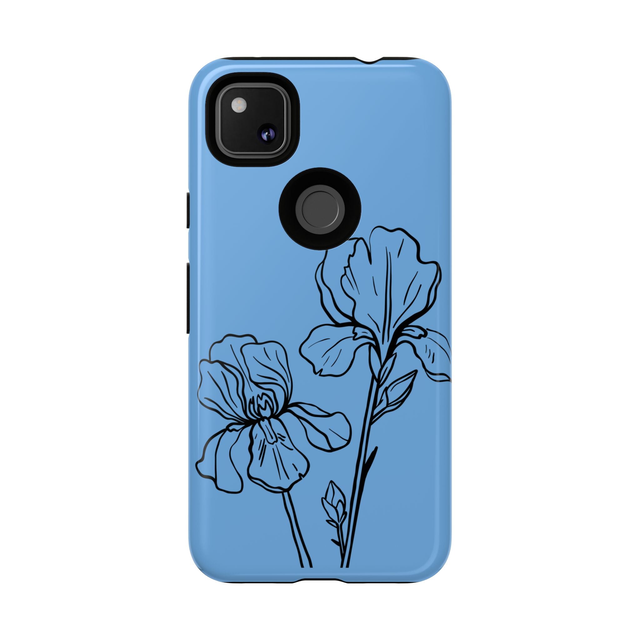 Blue Floral Phone Case