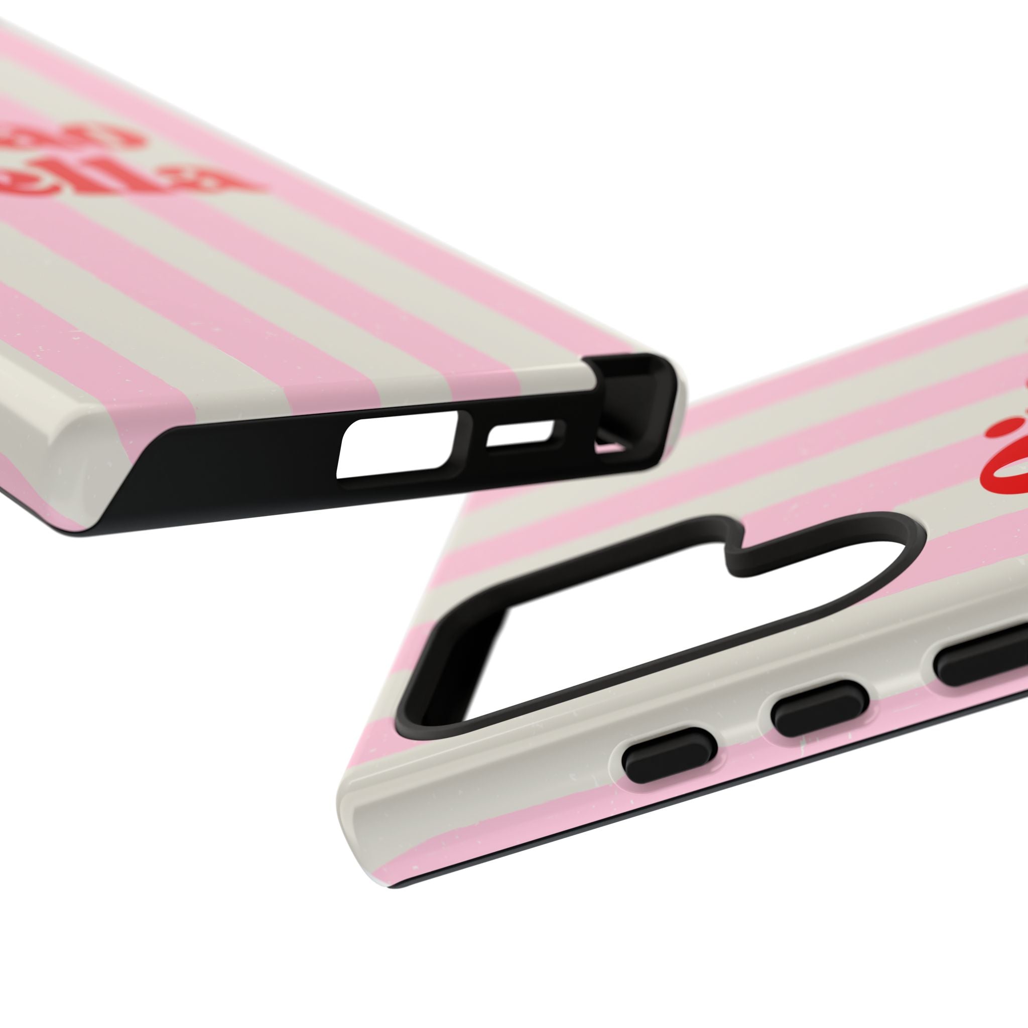 Pink Stripe Ciao Bella Phone Case