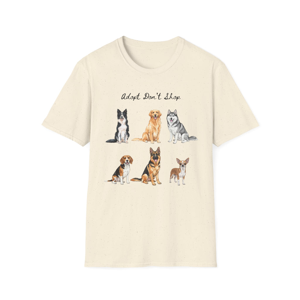 Adopt Don't Shop Dog Lovers T-Shirt