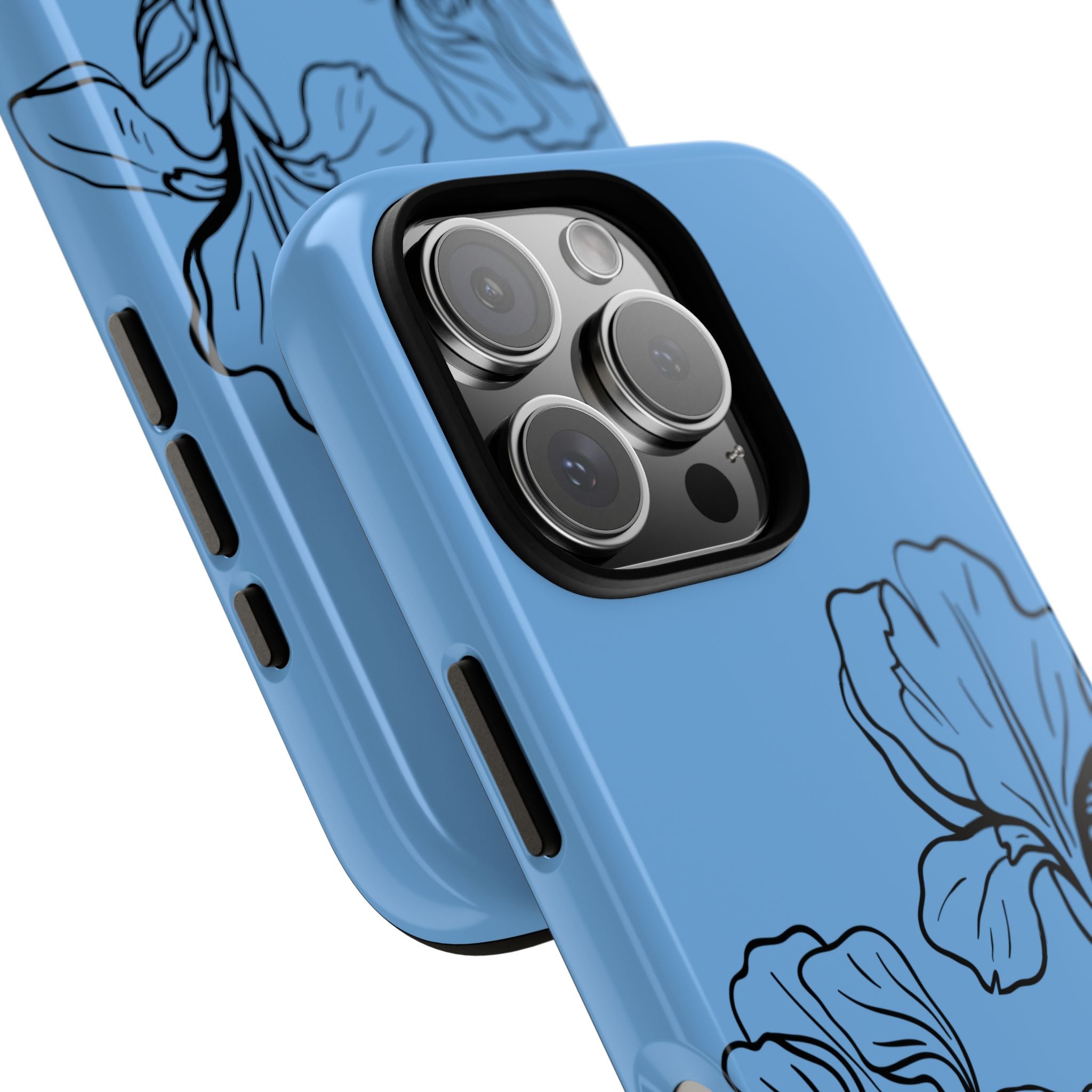 Blue Floral Phone Case