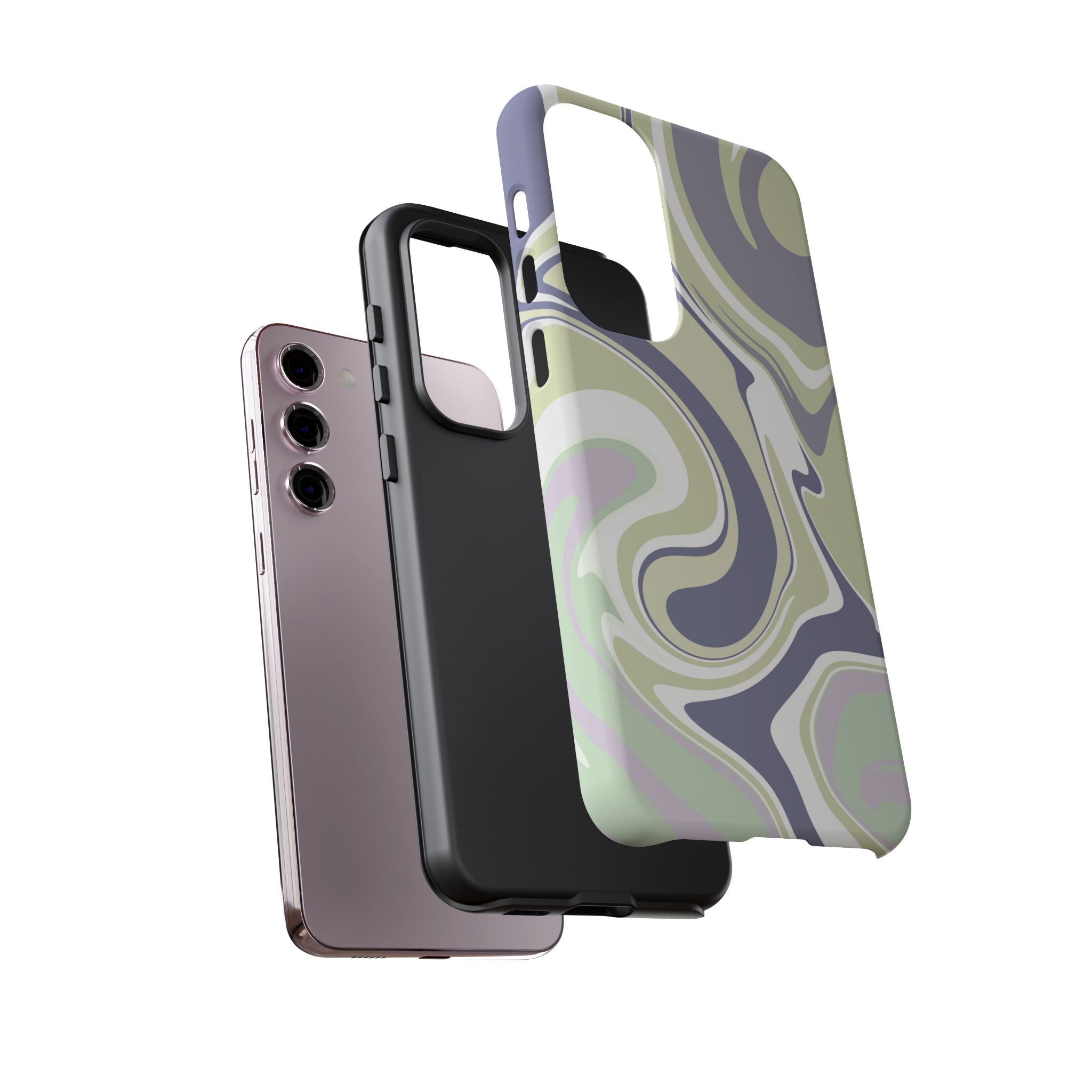 Swirl Marble Paint Phone Case