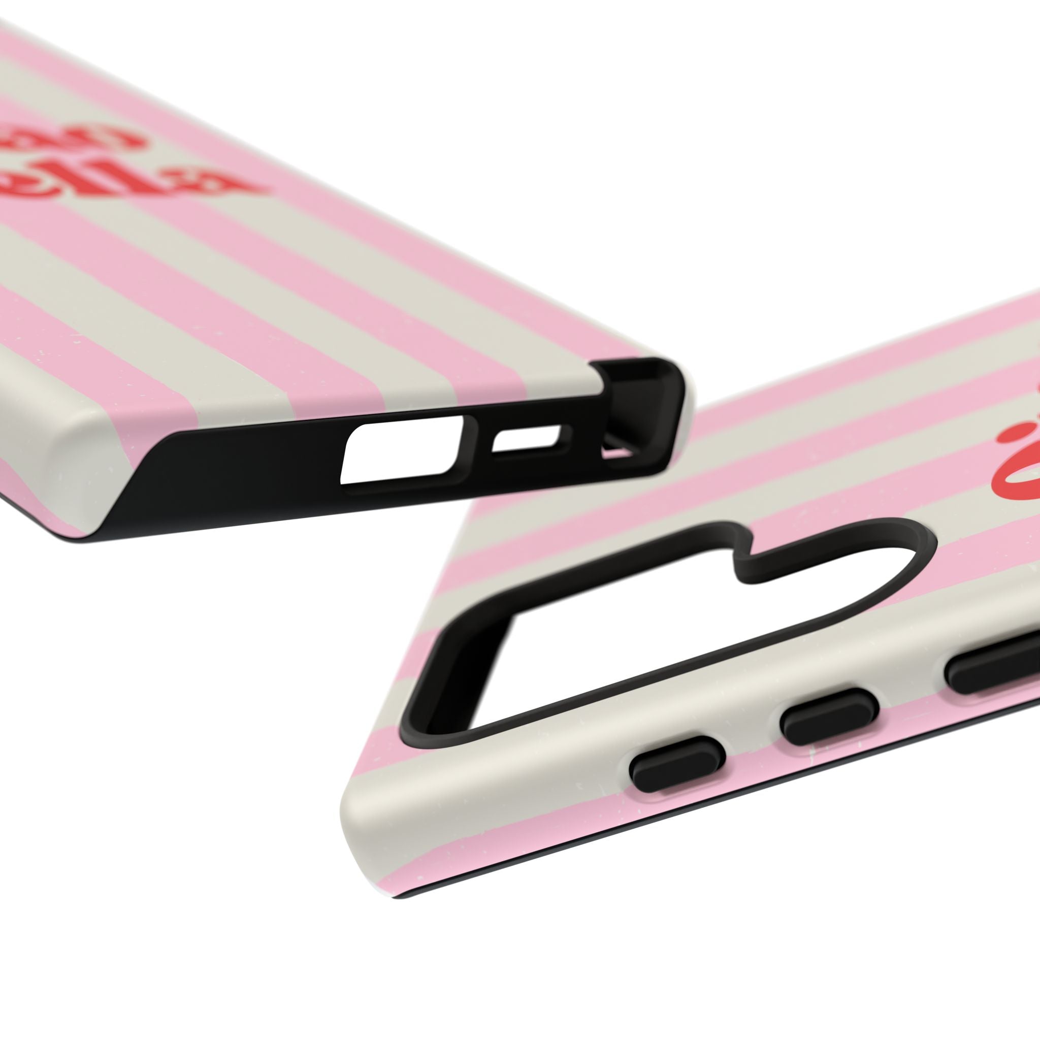 Pink Stripe Ciao Bella Phone Case