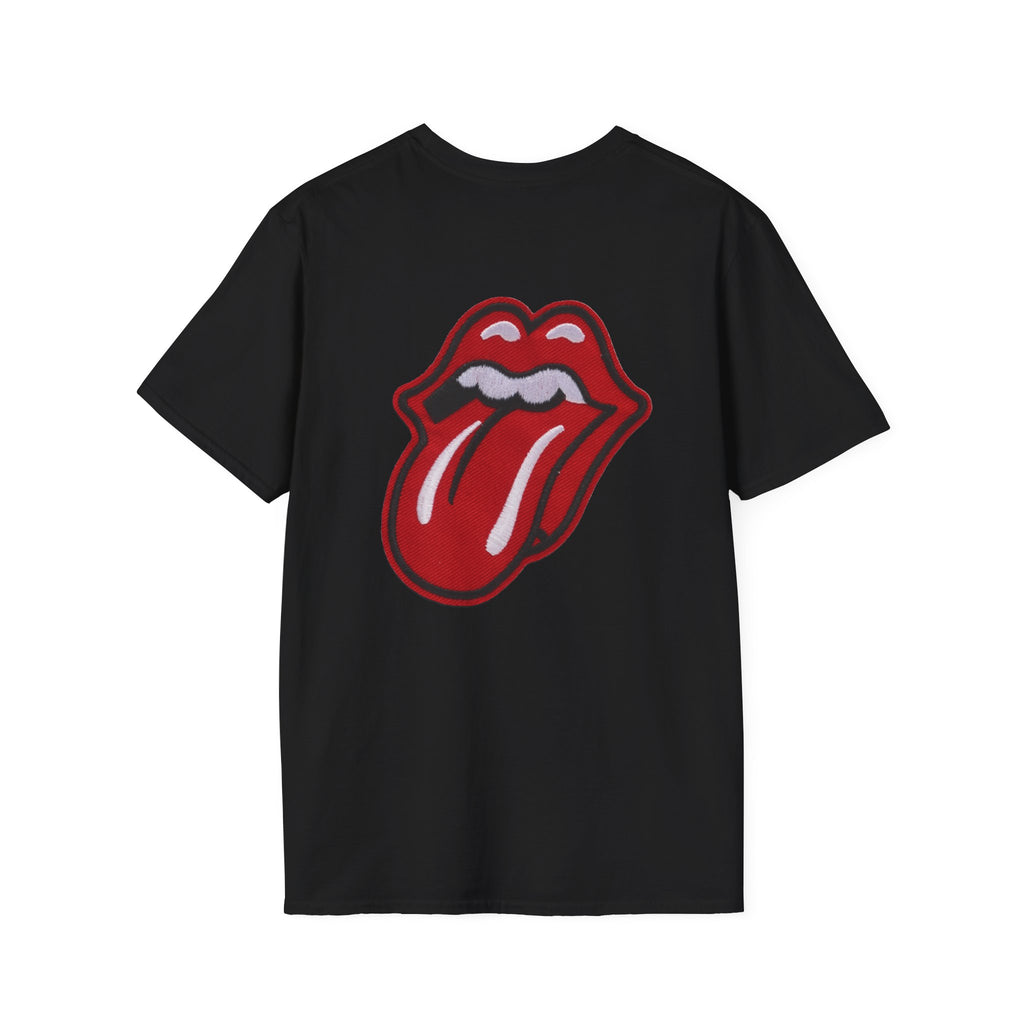 Rolling Stones Inspired Patch Unisex Graphic T-Shirt
