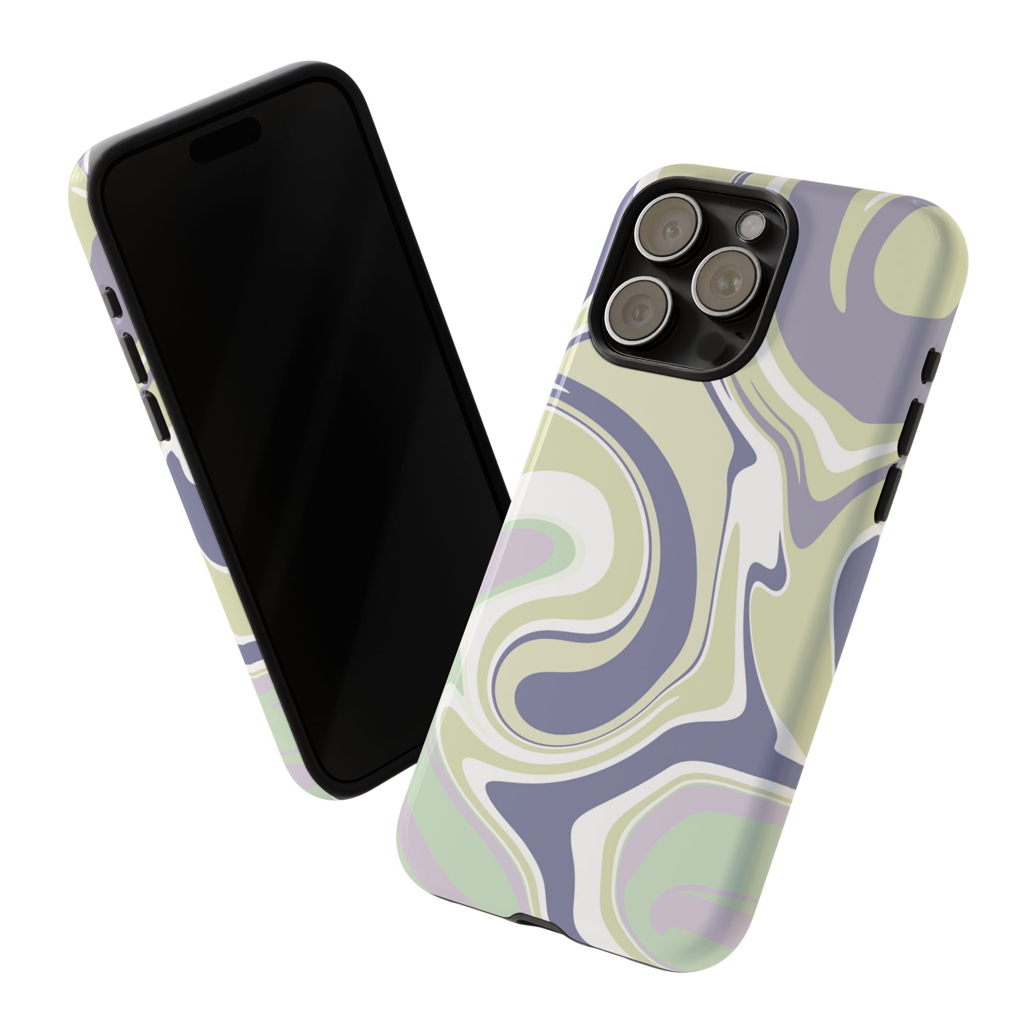 Swirl Marble Paint Phone Case