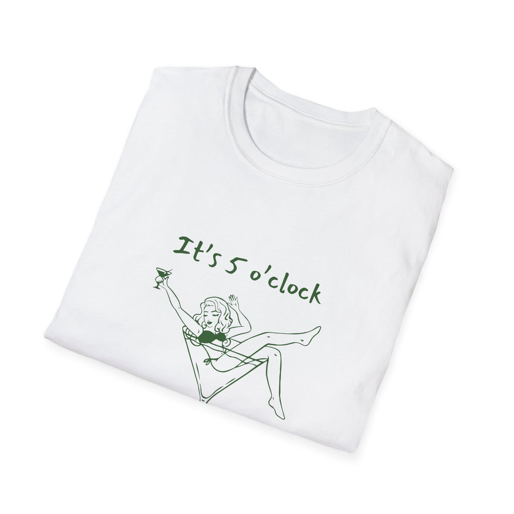 It's 5 O'clock Somewhere Unisex Graphic T-Shirt