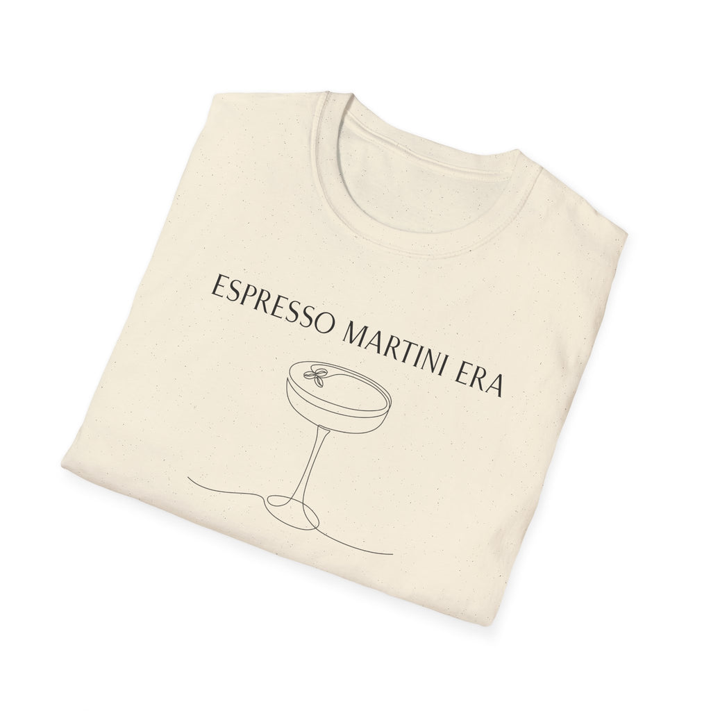 Espresso Martini Era Minimalist Cocktail Tee