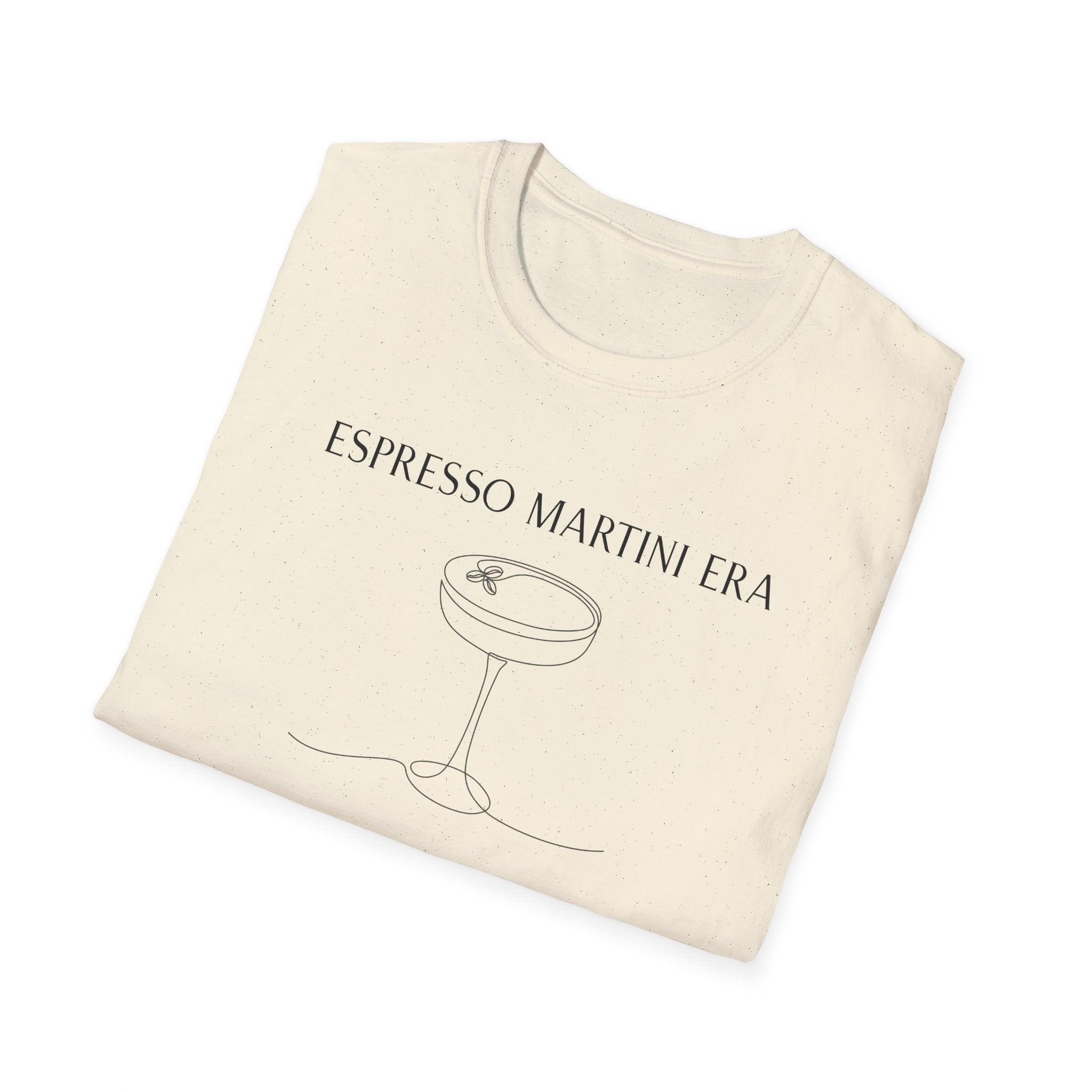 Espresso Martini Era Minimalist Cocktail Tee