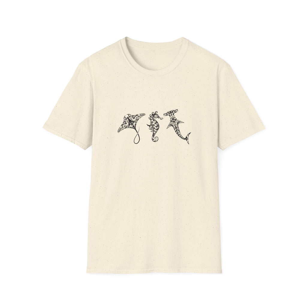 Ocean-Inspired Respect the Locals T-Shirt