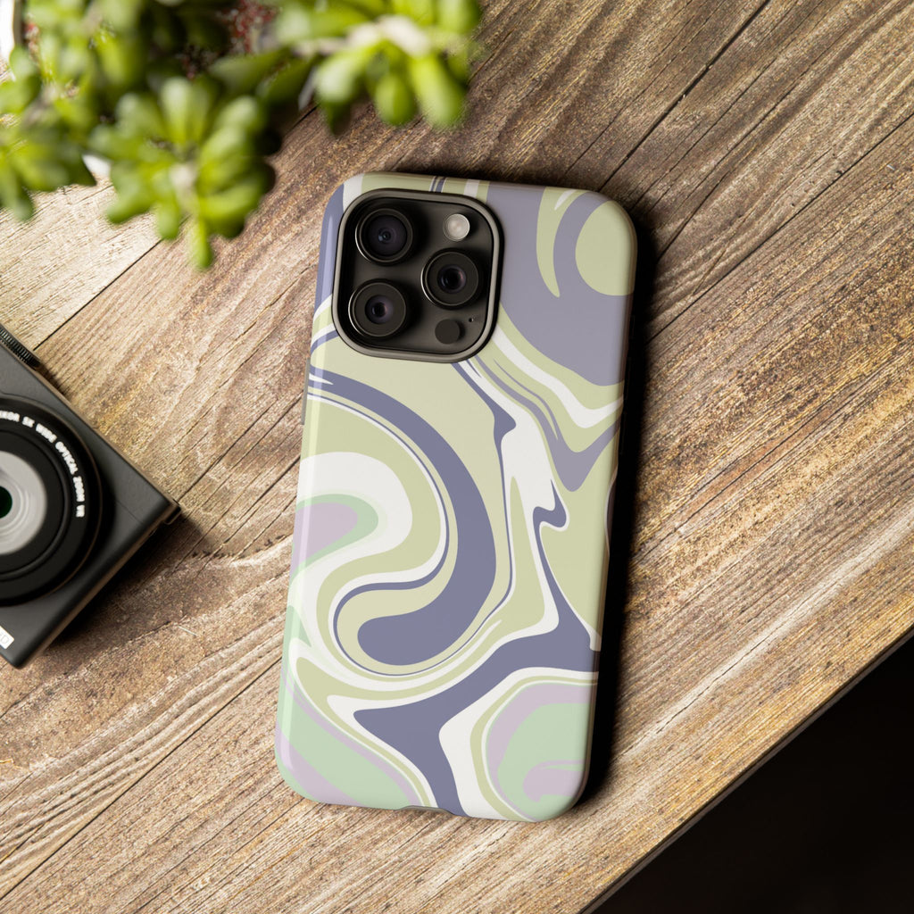 Swirl Marble Paint Phone Case