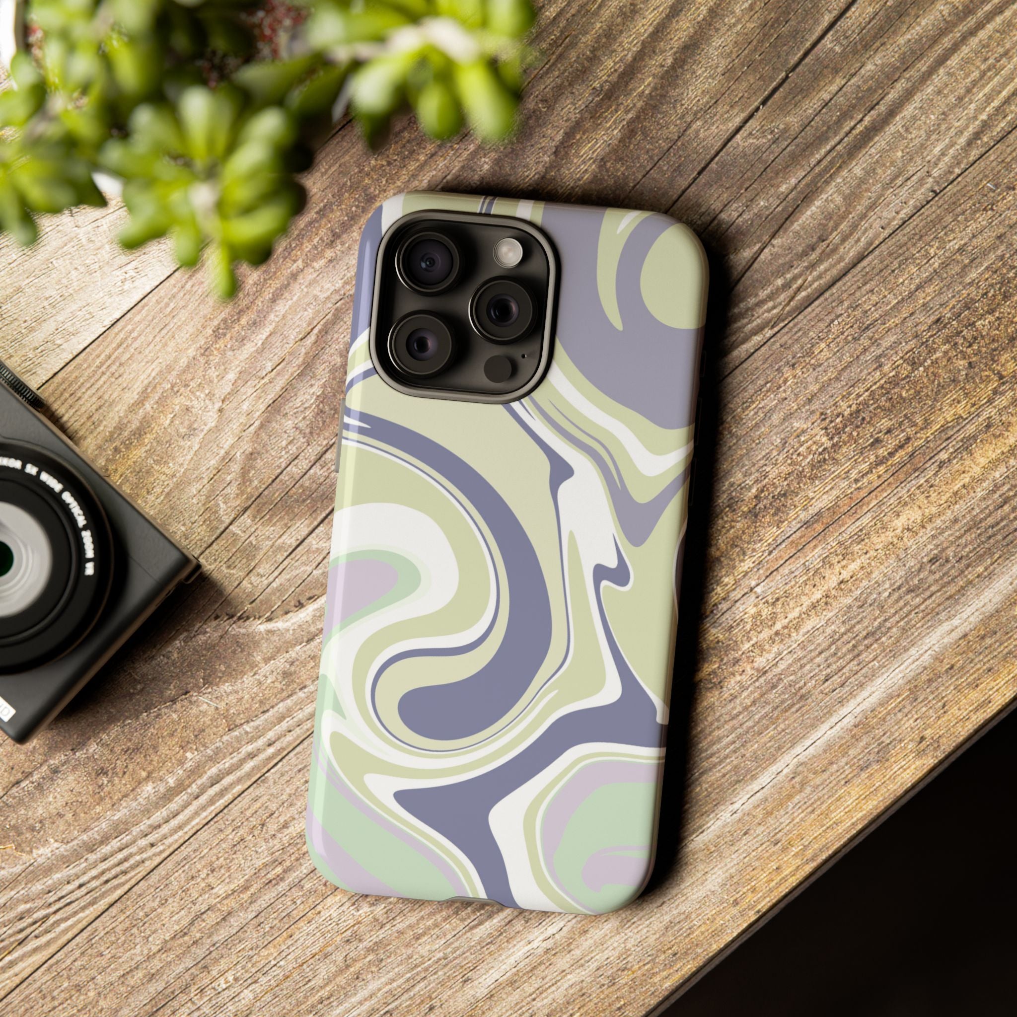 Swirl Marble Paint Phone Case