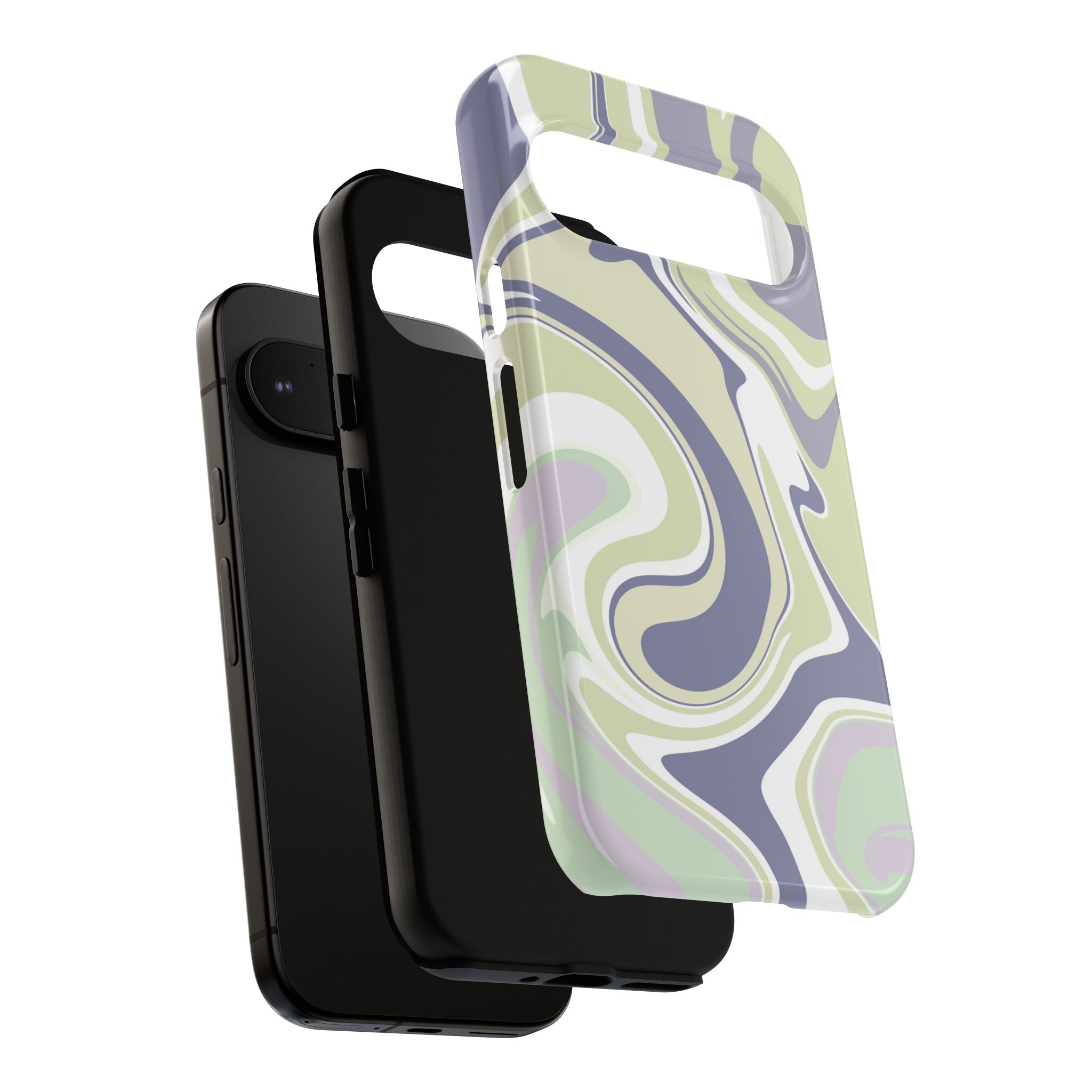 Swirl Marble Paint Phone Case