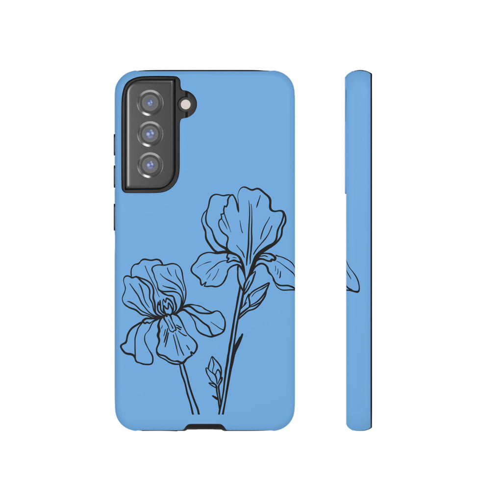 Blue Floral Phone Case