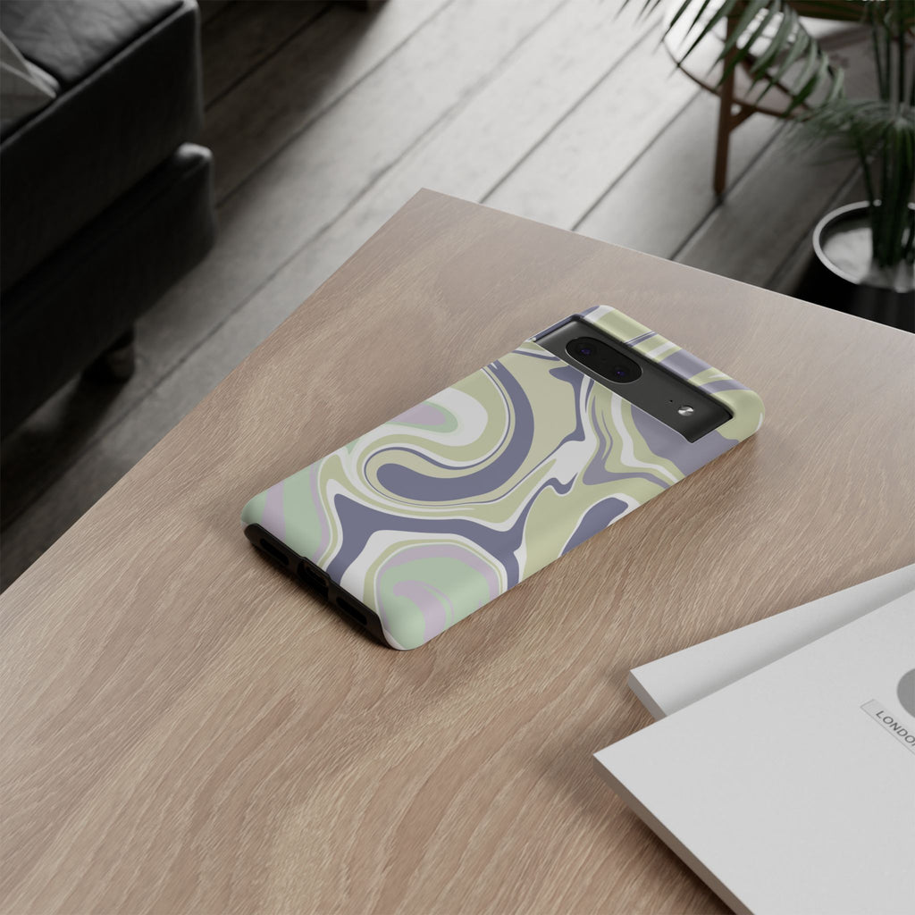 Swirl Marble Paint Phone Case