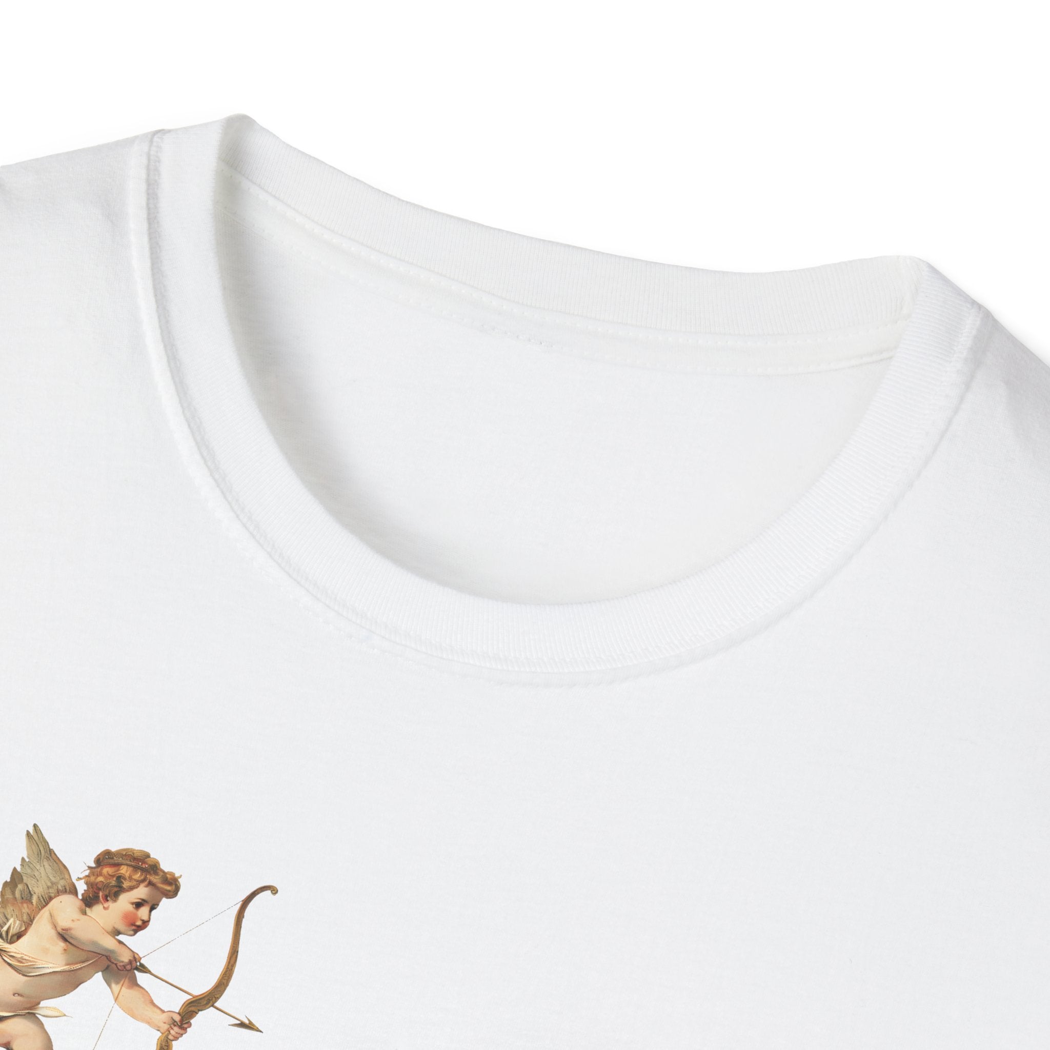 Cupid Cherubs 'Love Era' Romantic Vintage Angel Graphic T-Shirt
