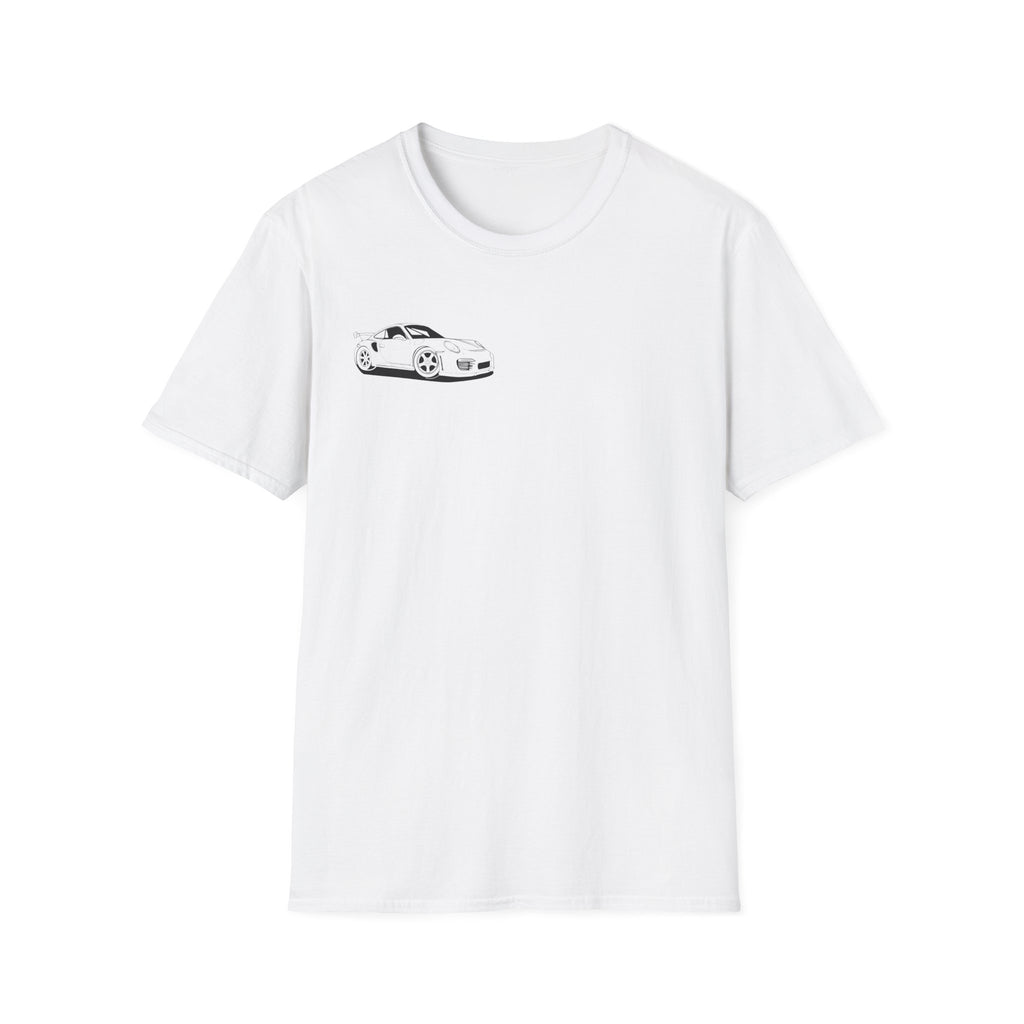 "My Past Rides" Vintage Car Illustration Tee
