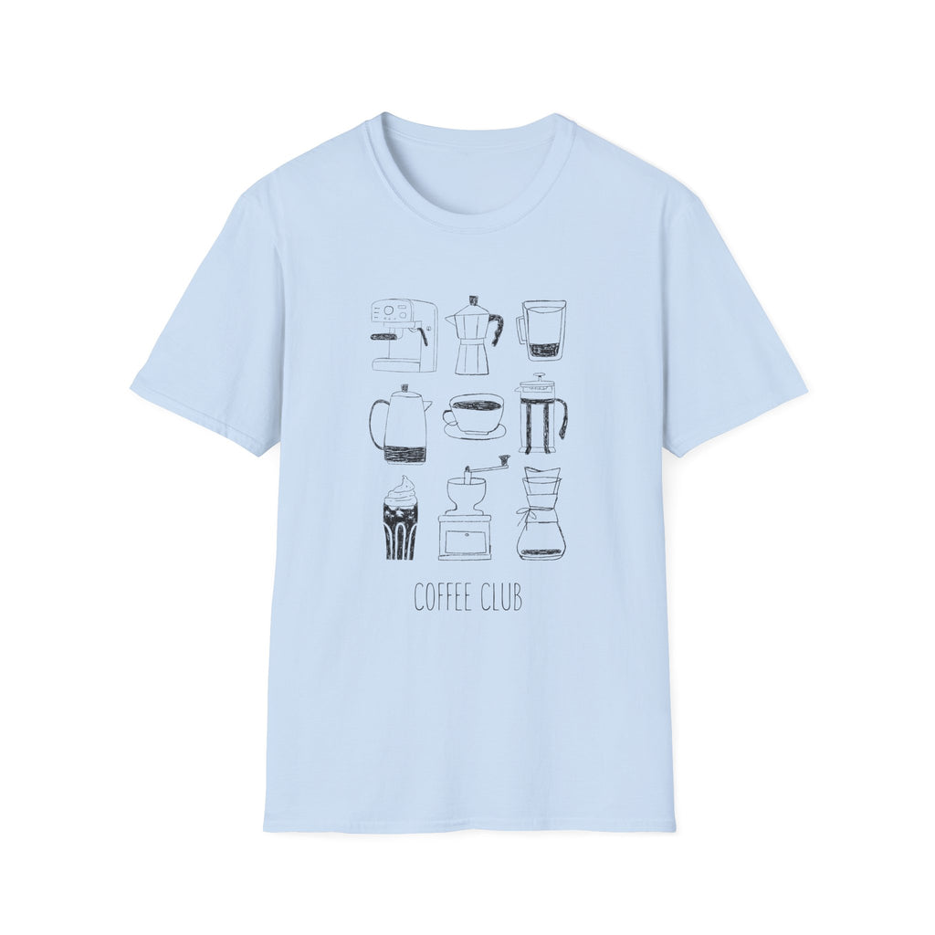 Minimalist Coffee Club T-Shirt