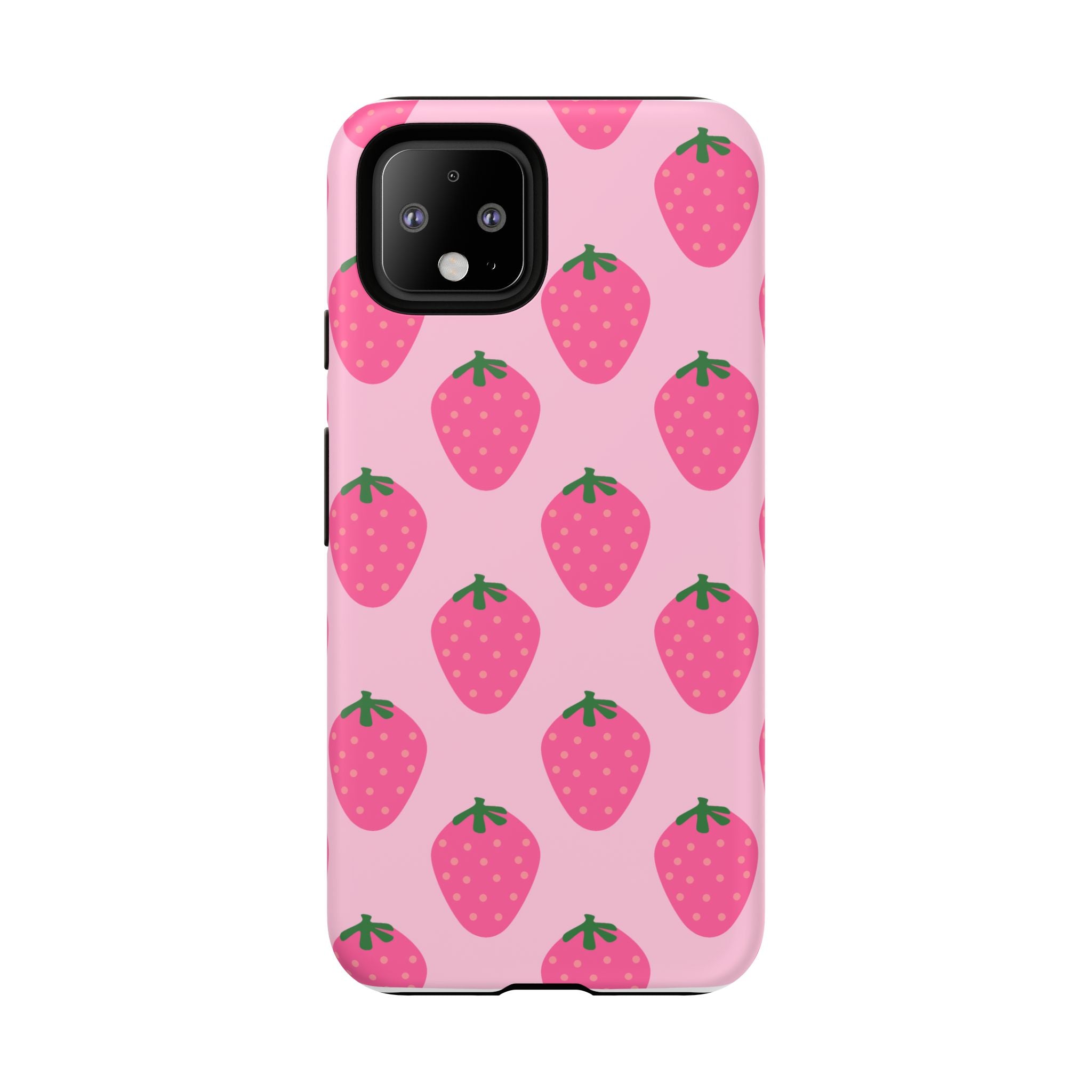 Pink Strawberry Phone Case
