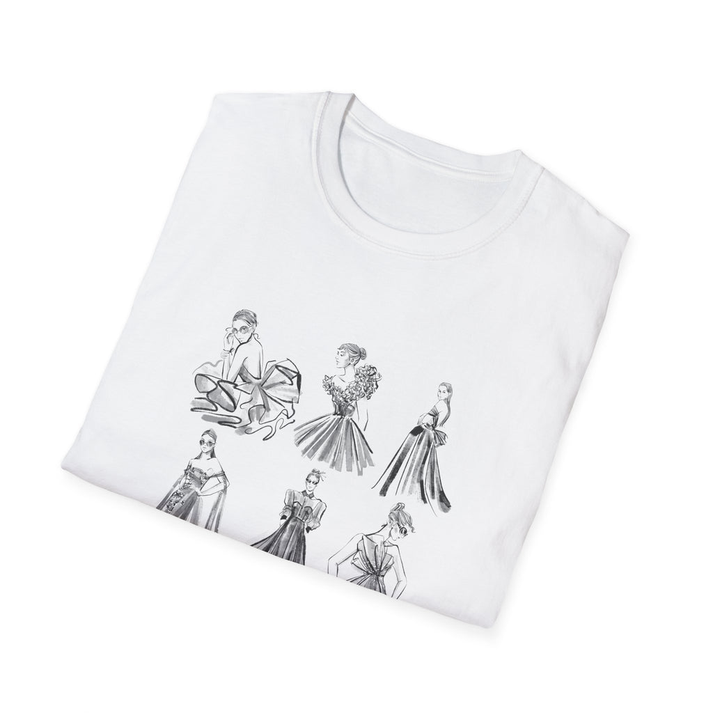 Fashion Illustration Unisex T-Shirt