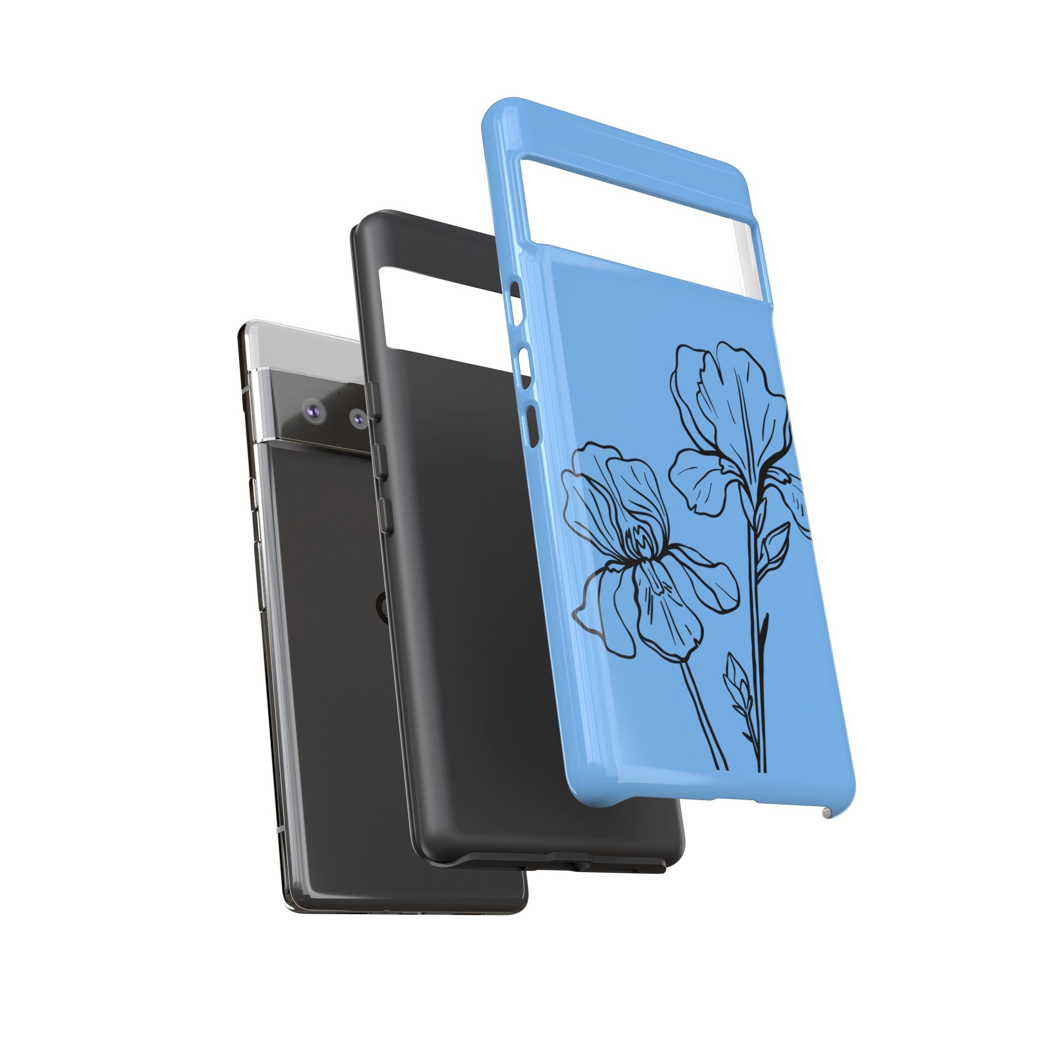 Blue Floral Phone Case