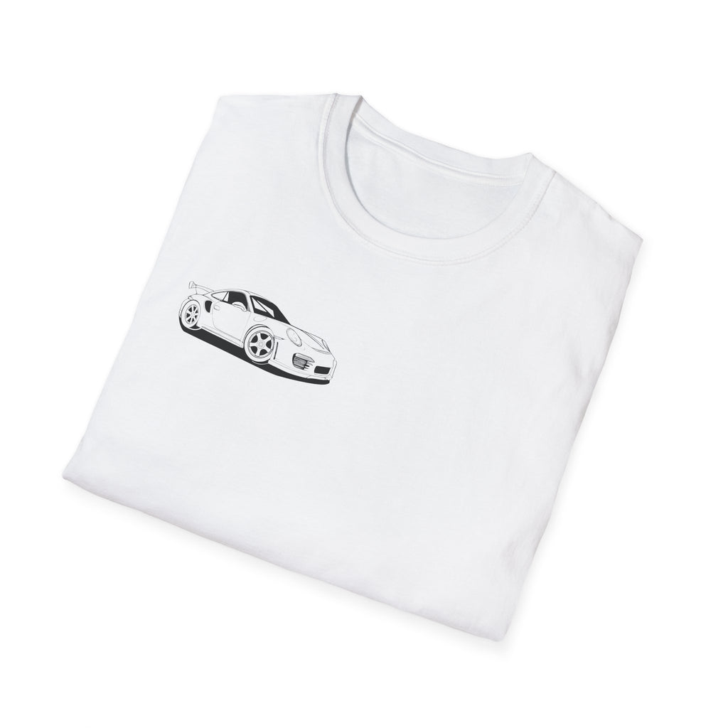 "My Past Rides" Vintage Car Illustration Tee