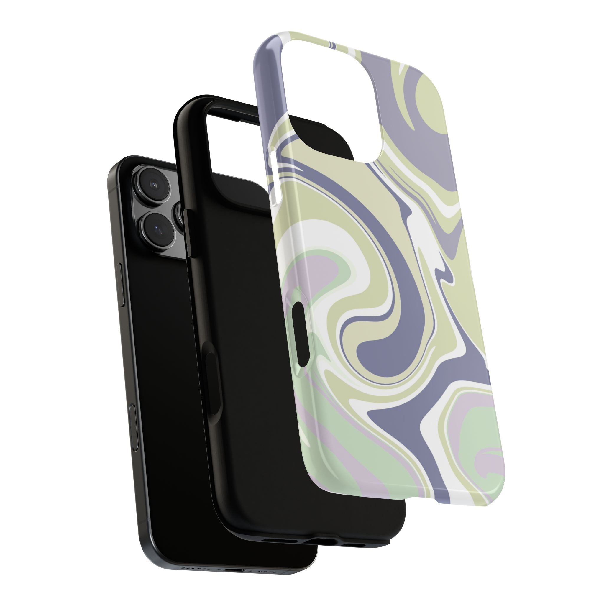 Swirl Marble Paint Phone Case