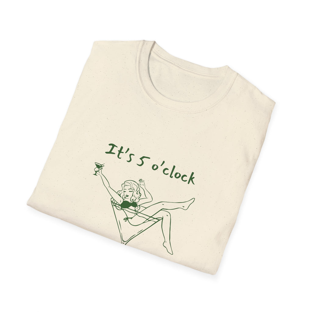 It's 5 O'clock Somewhere Unisex Graphic T-Shirt