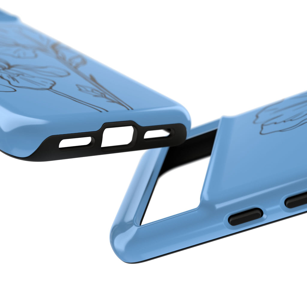 Blue Floral Phone Case