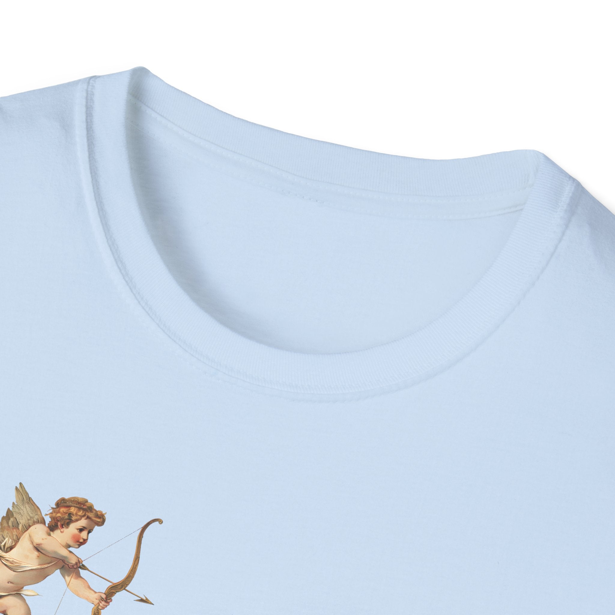 Cupid Cherubs 'Love Era' Romantic Vintage Angel Graphic T-Shirt