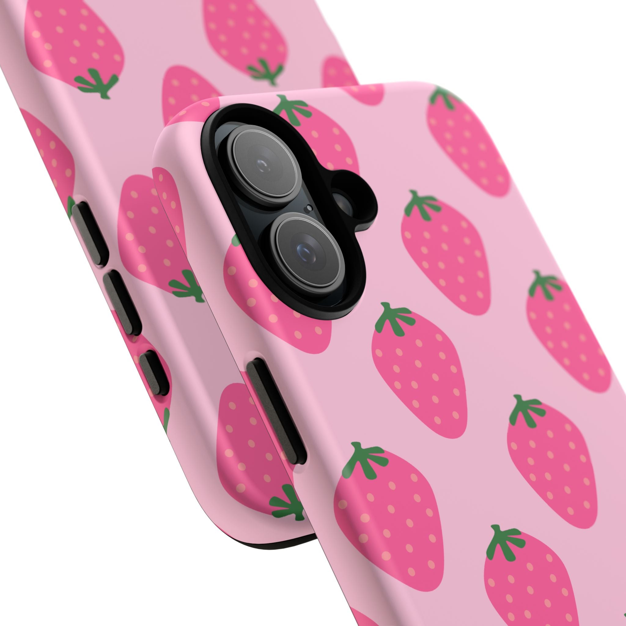 Pink Strawberry Phone Case