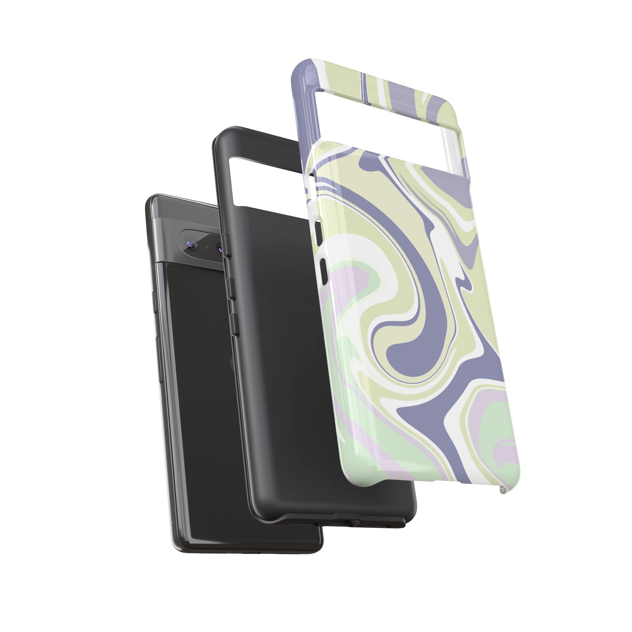 Swirl Marble Paint Phone Case