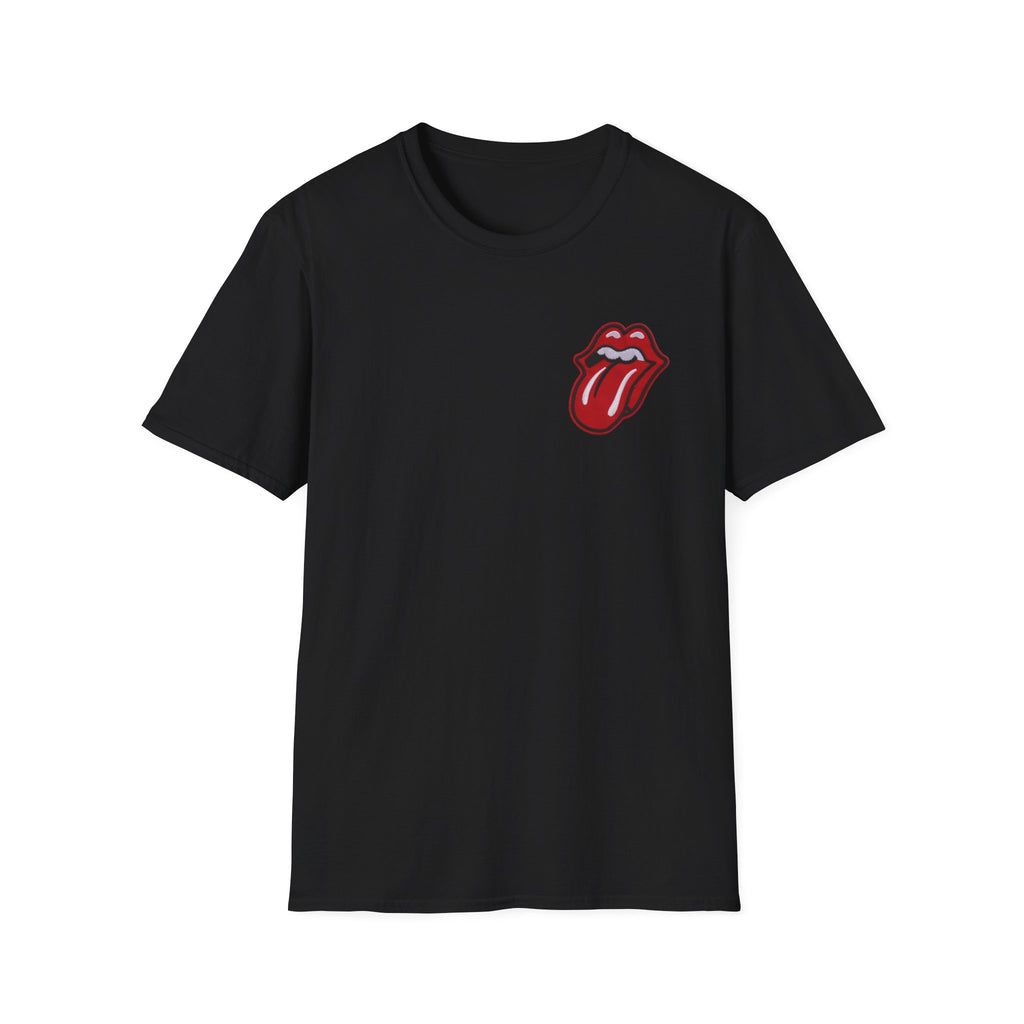 Rolling Stones Inspired Patch Unisex Graphic T-Shirt