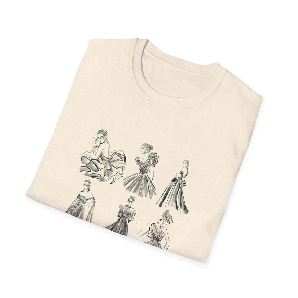 Fashion Illustration Unisex T-Shirt