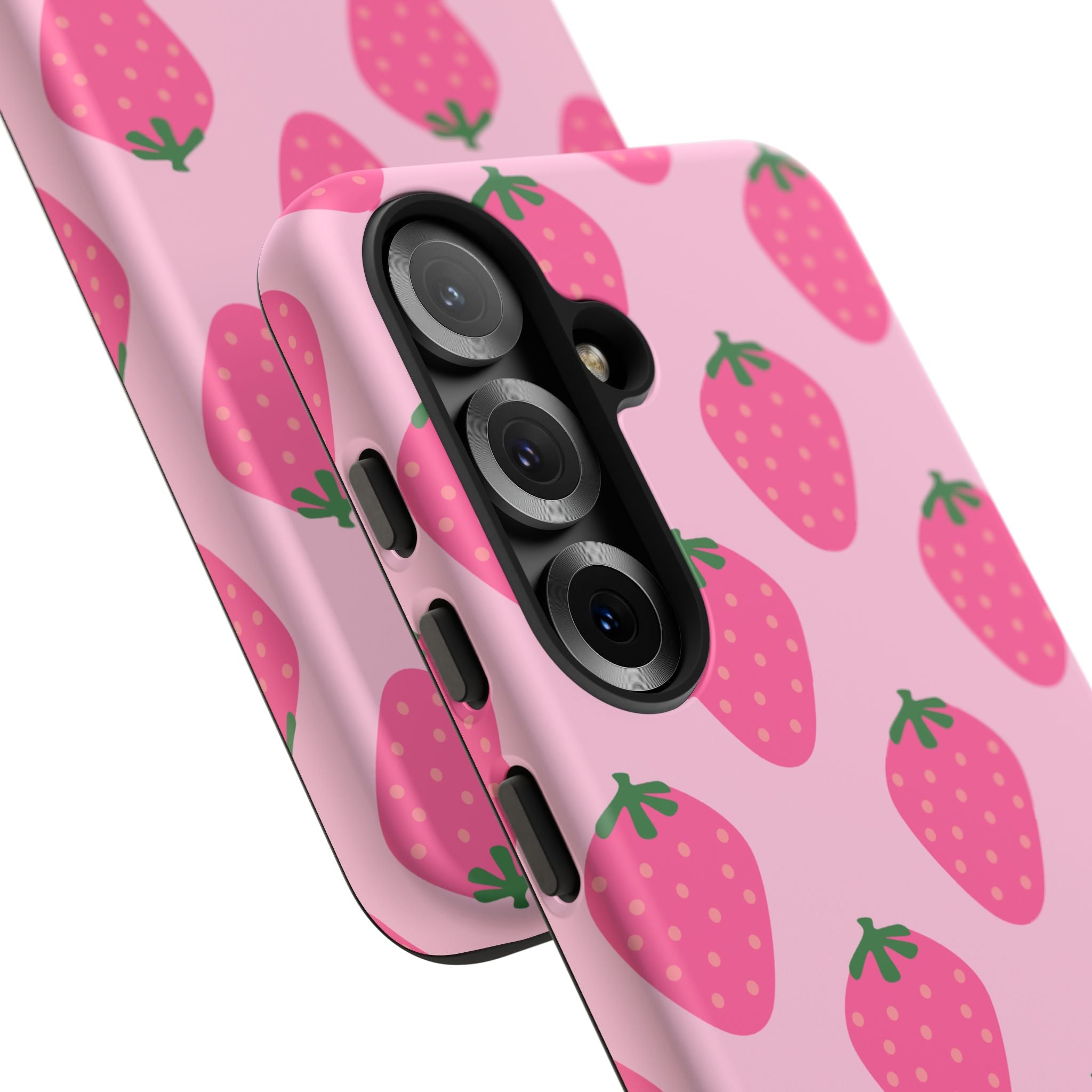 Pink Strawberry Phone Case