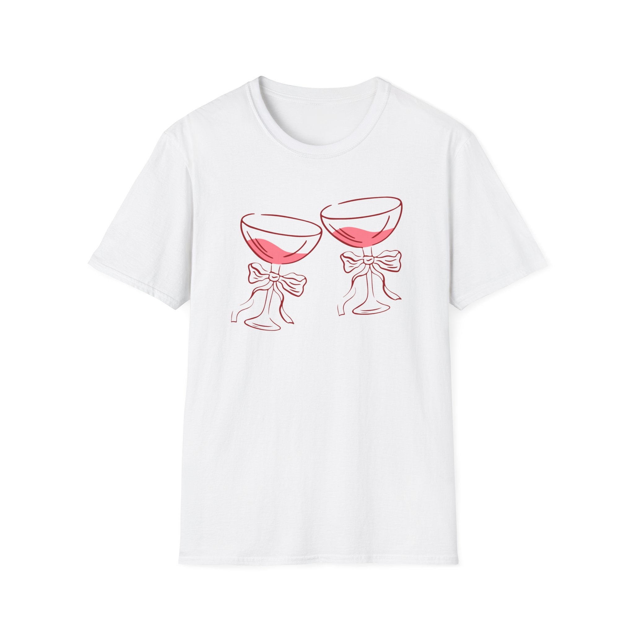 Wine Glasses Duo T-Shirt