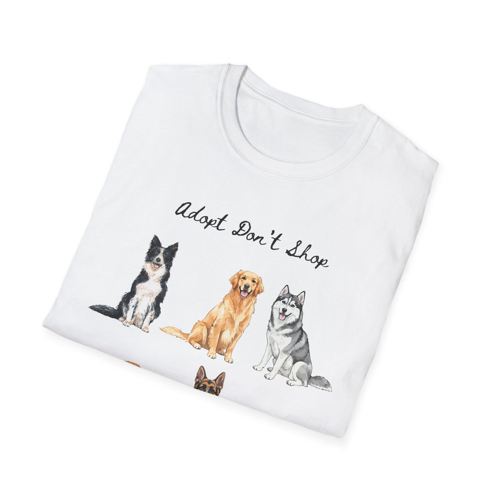 Adopt Don't Shop Dog Lovers T-Shirt
