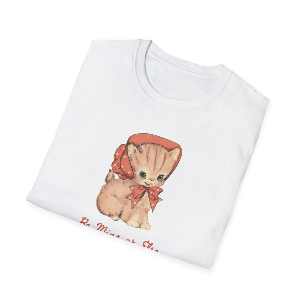Be Mine or Else Vintage Kitten T-Shirt