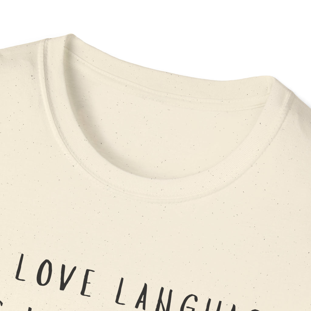 "My Love Language Is Iced Coffee" Graphic Tee