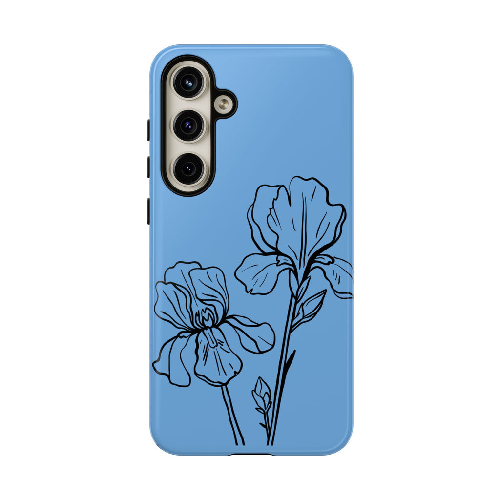 Blue Floral Phone Case