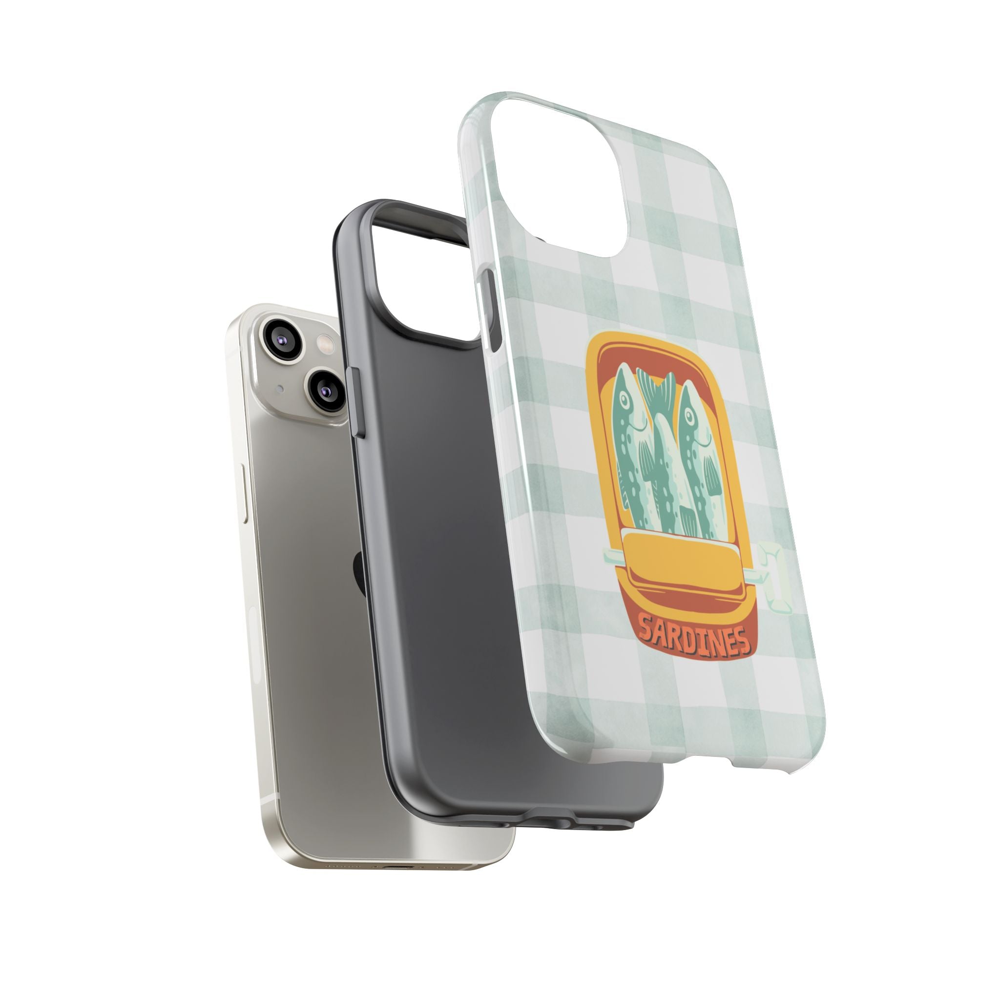 Sardines Plaid Phone Case