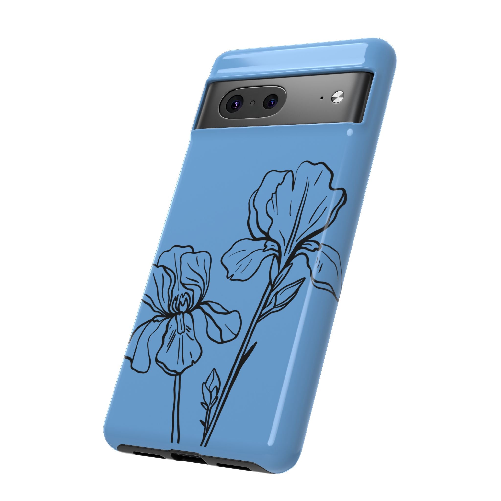 Blue Floral Phone Case
