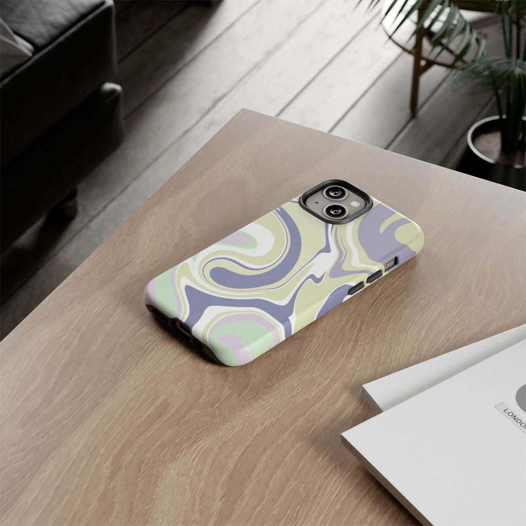 Swirl Marble Paint Phone Case