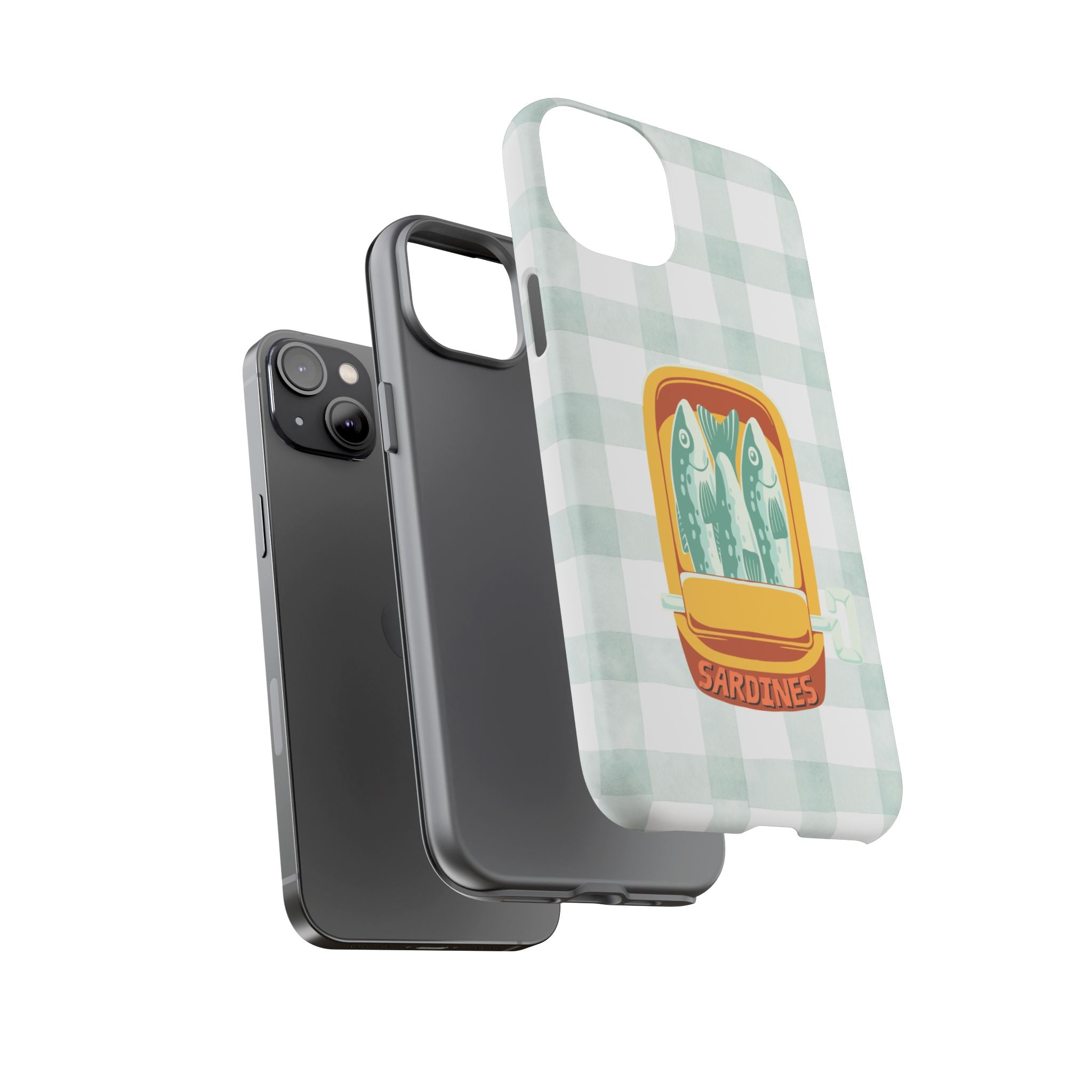 Sardines Plaid Phone Case