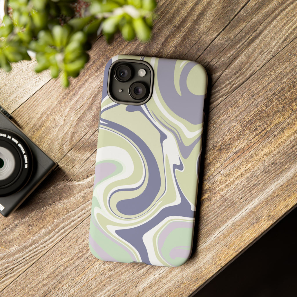 Swirl Marble Paint Phone Case