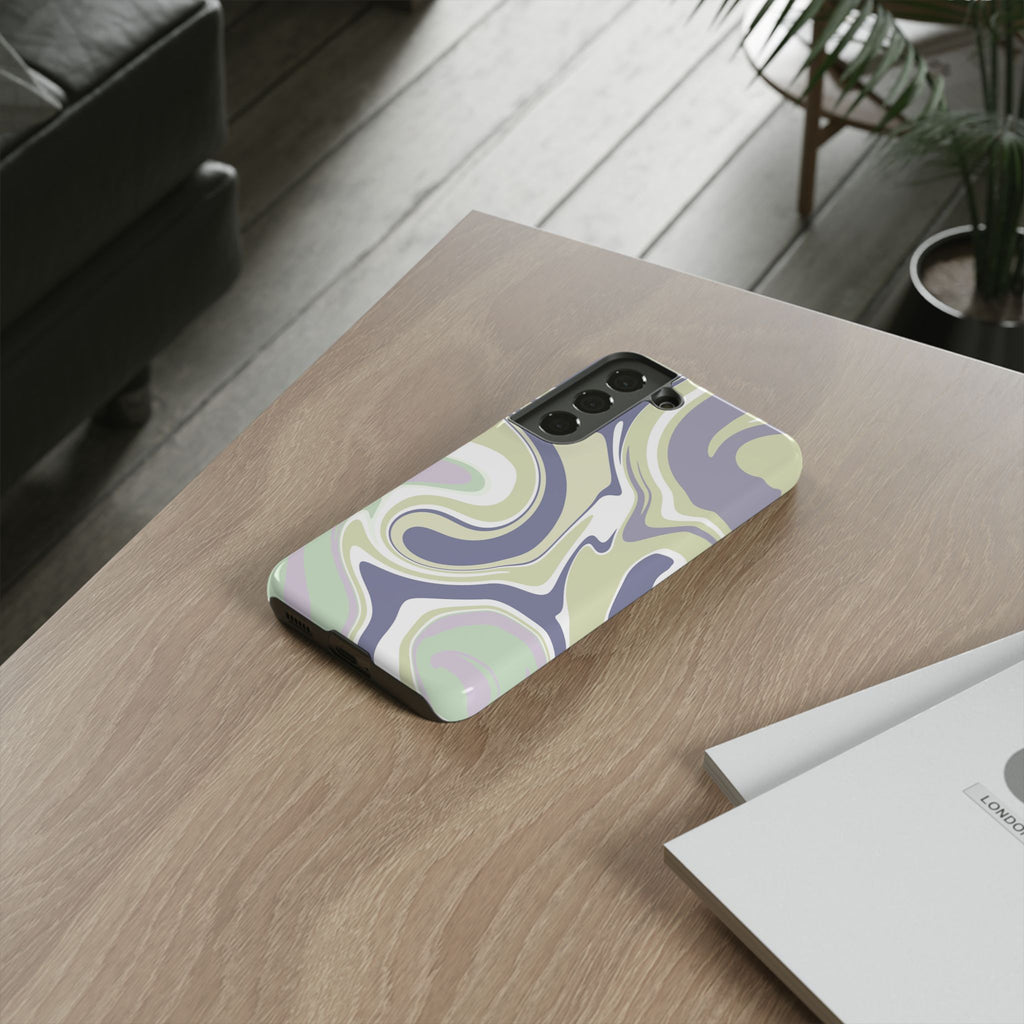 Swirl Marble Paint Phone Case