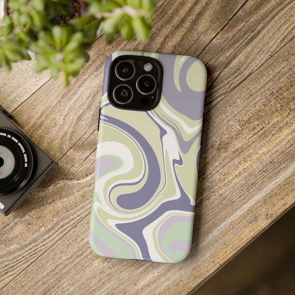 Swirl Marble Paint Phone Case