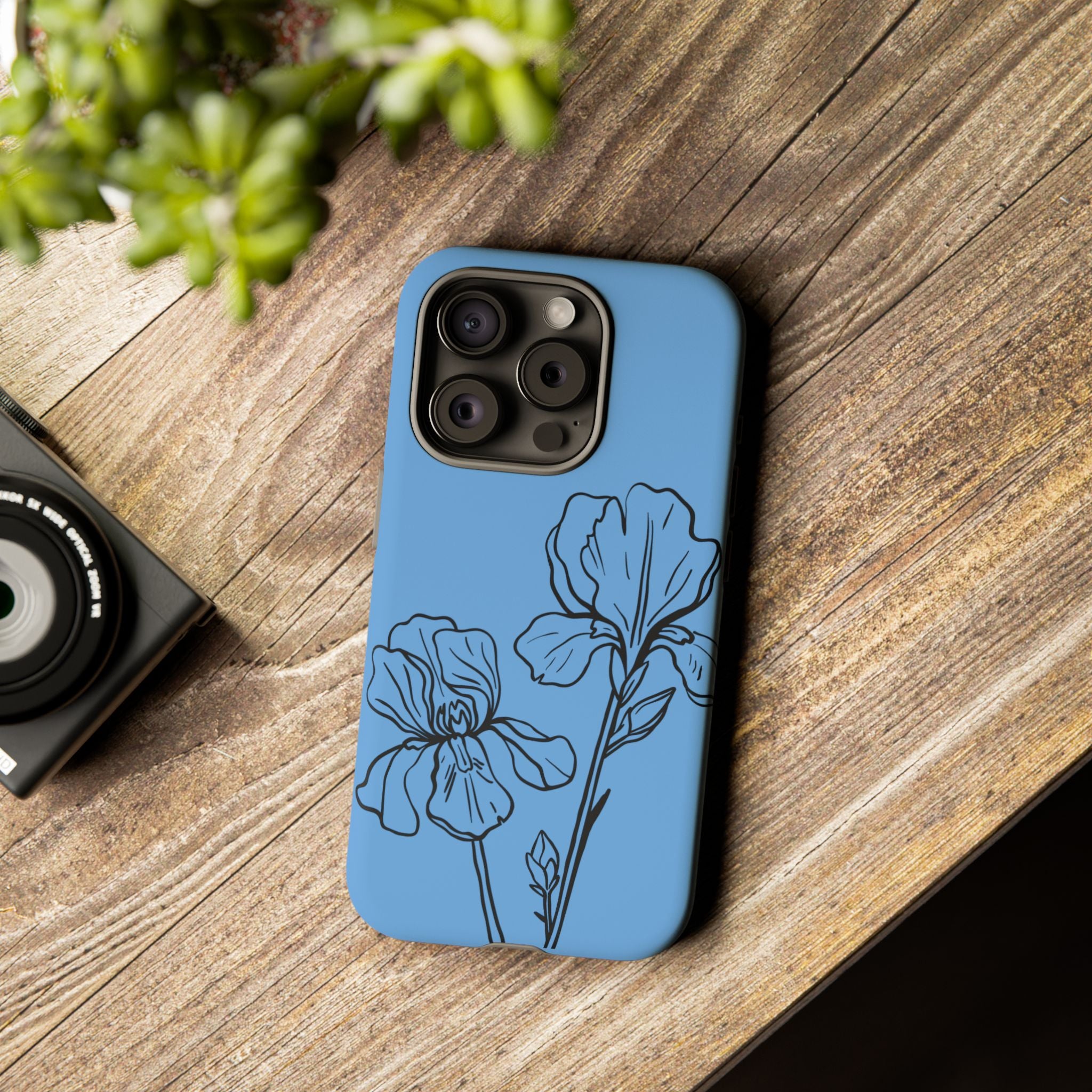 Blue Floral Phone Case