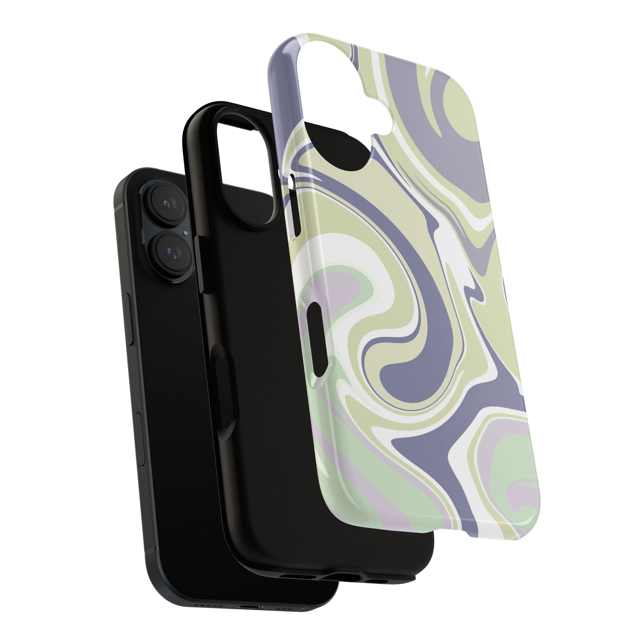 Swirl Marble Paint Phone Case