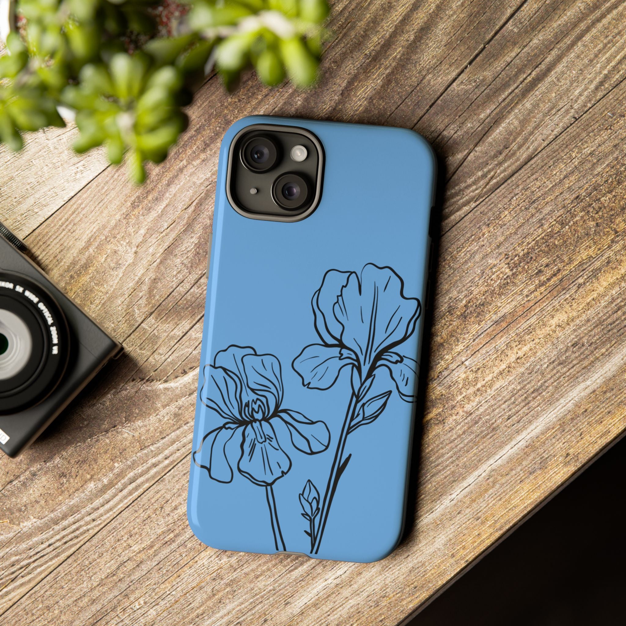 Blue Floral Phone Case